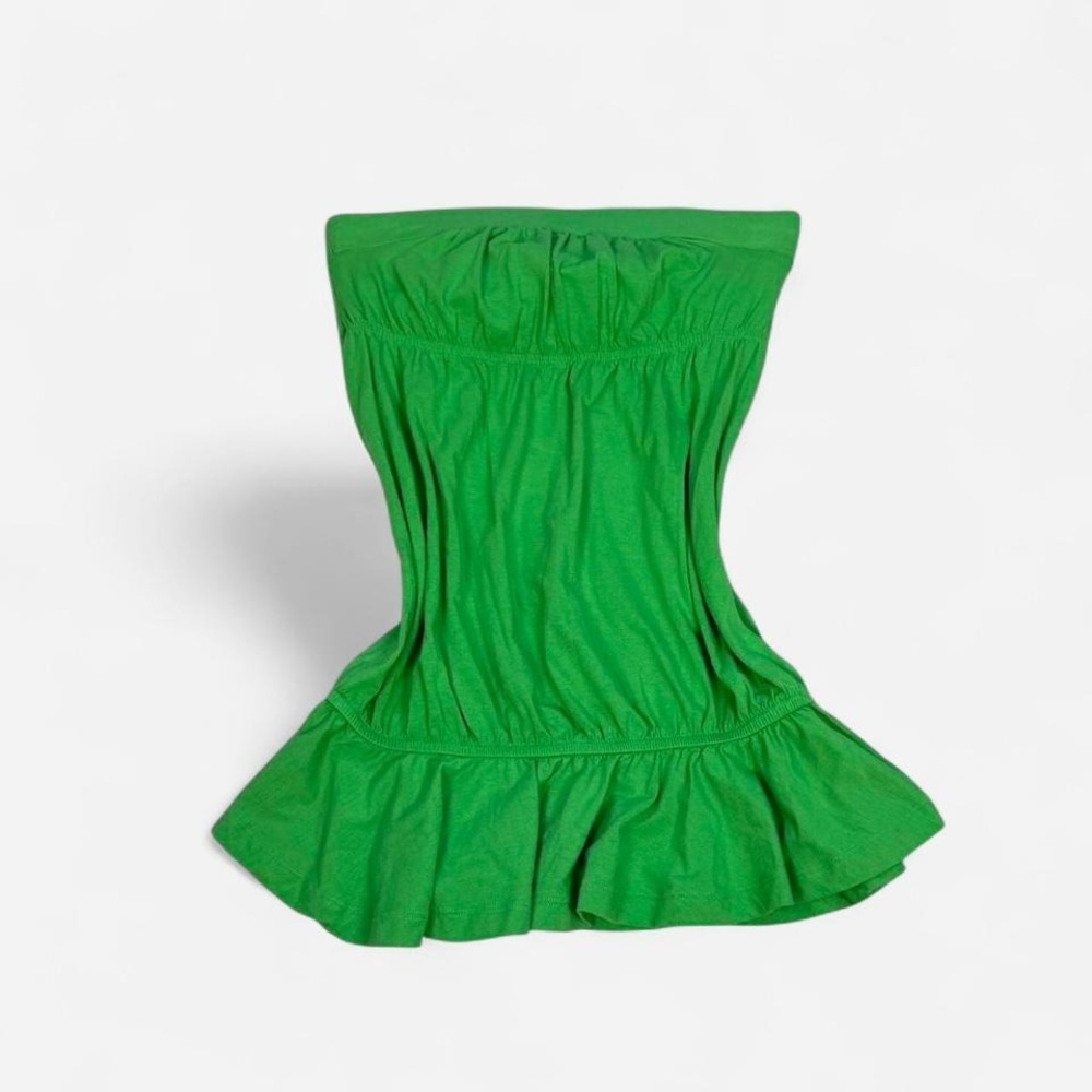 Vintage y2k Moda International green tube top